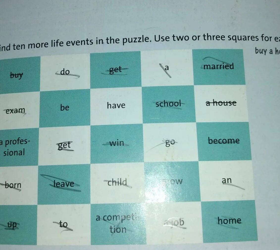 Each ones. More Life. Find two talking Tips in the Puzzle перевод. One for each. Two or two.