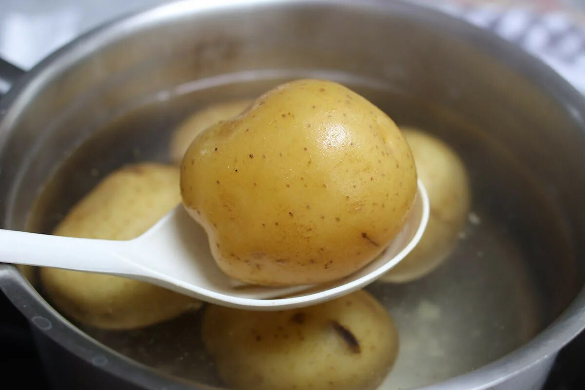 Картошка в кожуре в кастрюле. Картошка в мундире в кастрюле. Вареная картошка в кастрюле. Вареный картофель в кастрюле. Картофель вареный в мундире.