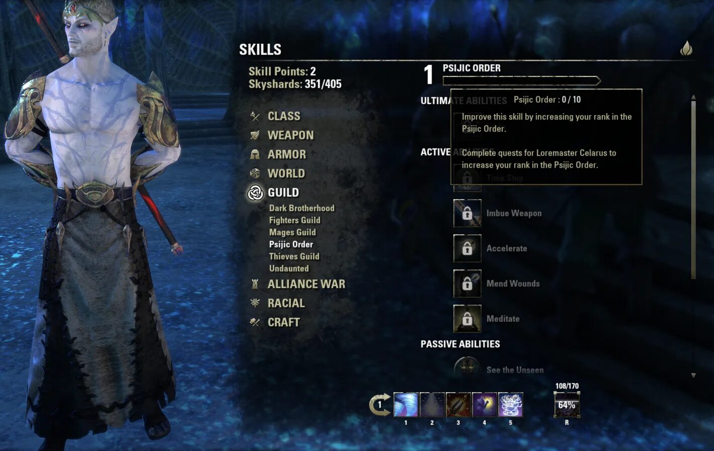 Order skills. Одеяния Саммерсета в 1 эре. Eso Grid list how to toggle.