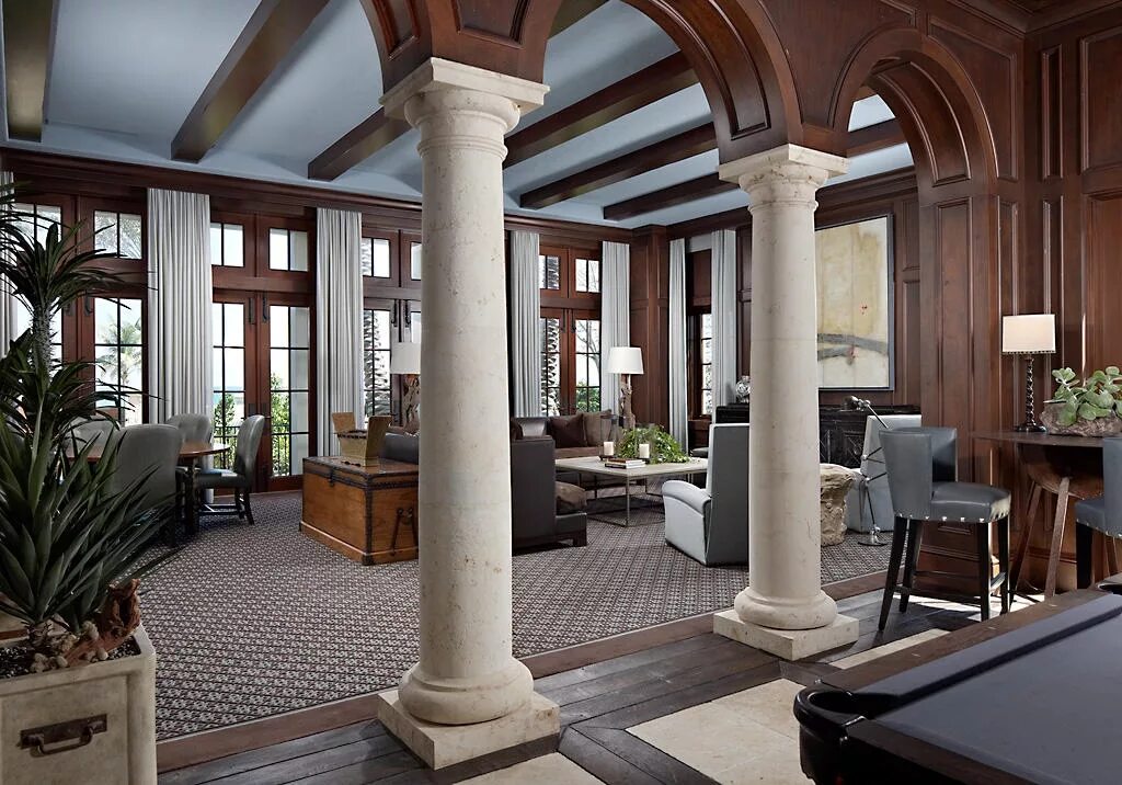 римский ампир в интерьере. римский ампир в интерьере. интерьер античности греция. искусство древней греции коринфский ордер. дом с колоннами.