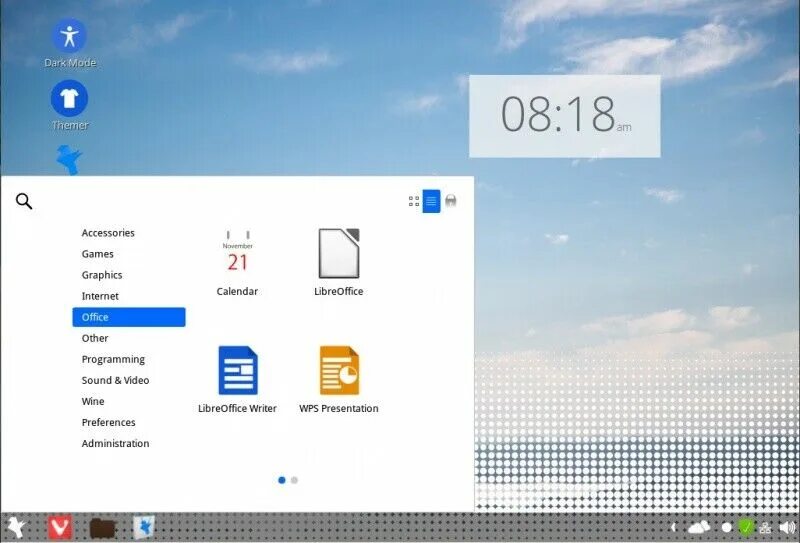 Os usb linux. Ferenos. feren. itop easy desktop. hanthana linux (operating system).