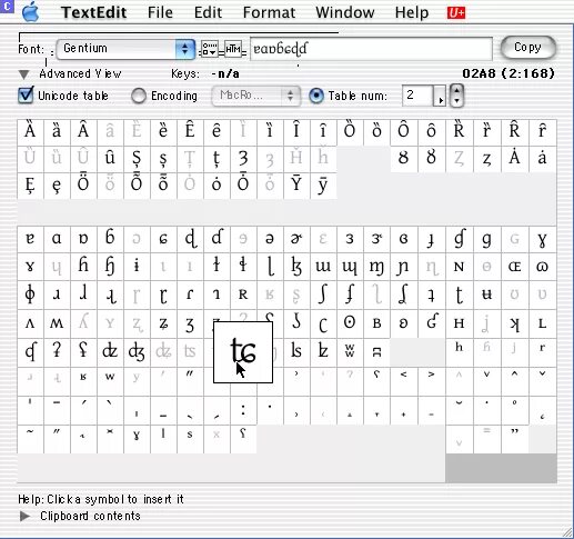 Unicode клавиатура