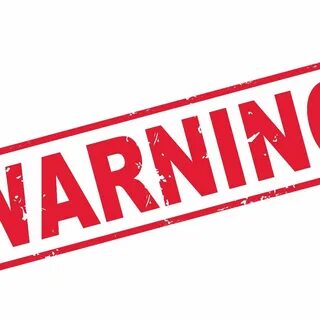 Warning exception