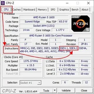Sse 4.2 instruction