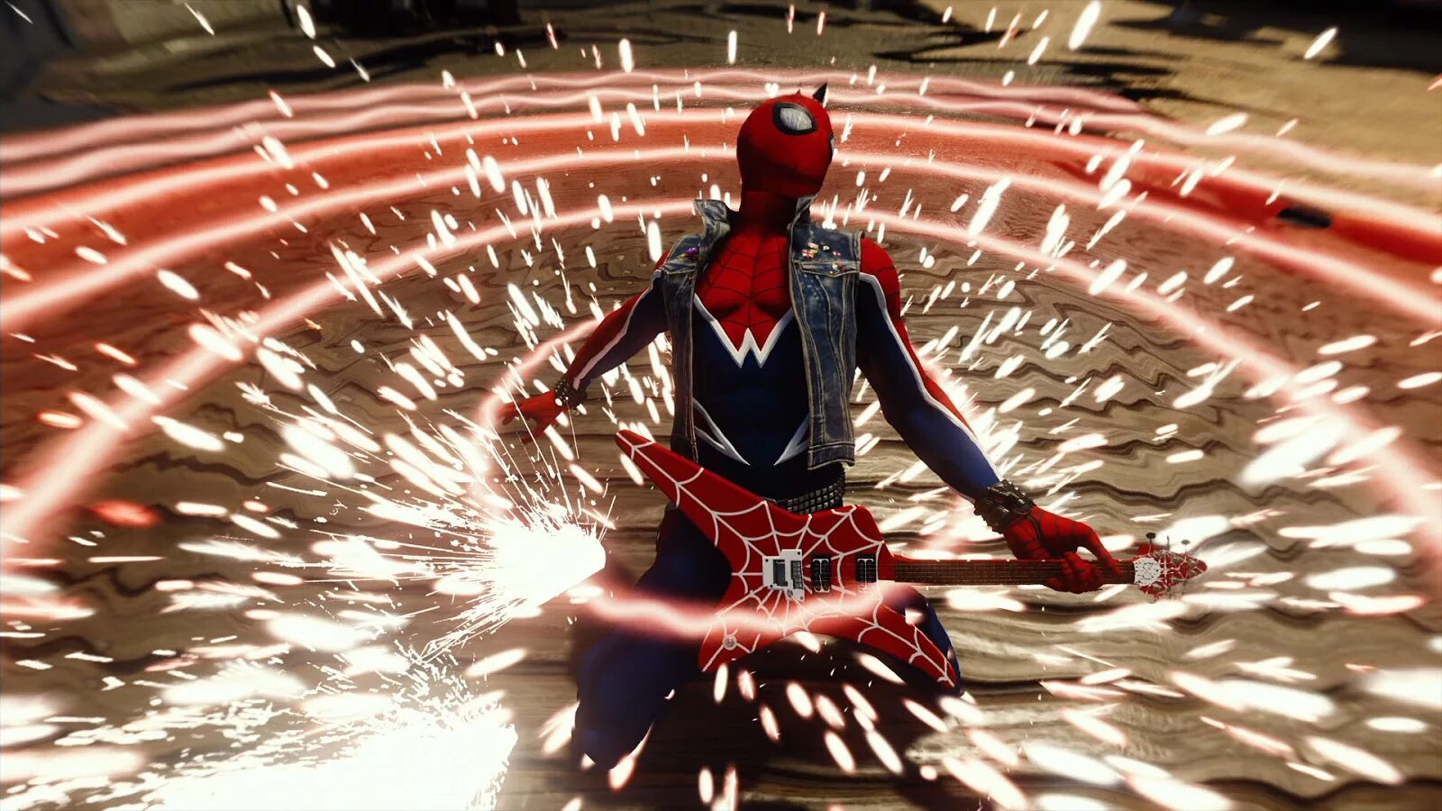 Человек паук 4 вселенной. Punk Spider man. Spider Punk across the Spider Verse. Хоби Браун панк паук. Человек паук ps4 панк паук.