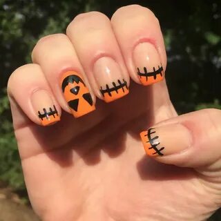 Ногти на хэллоуин дизайн