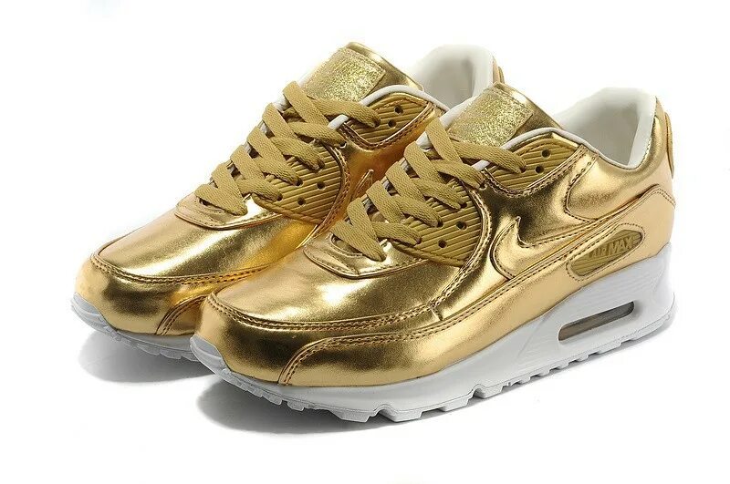 Nike gold. Nike Air Max 90 Gold. Nike AIRMAX 90 Gold. Nike Air Max 90 золотые. Nike Air Max 90 Metallic Silver & Gold.