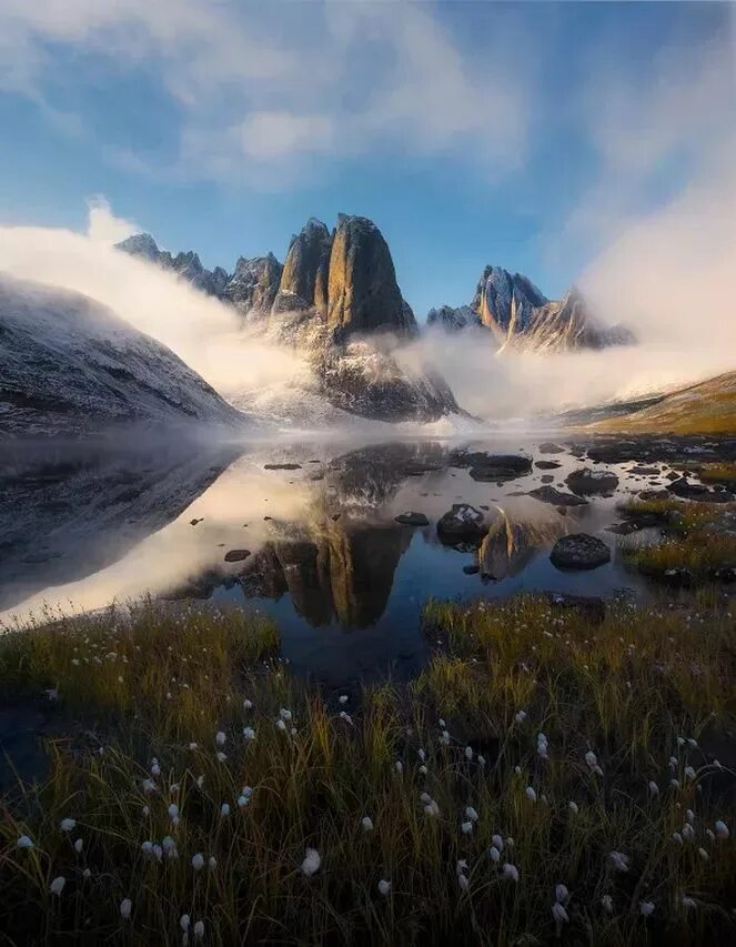 Mackenzie Mountains, Canada - by Marc Adamus Northern lights, Aurora borealis no