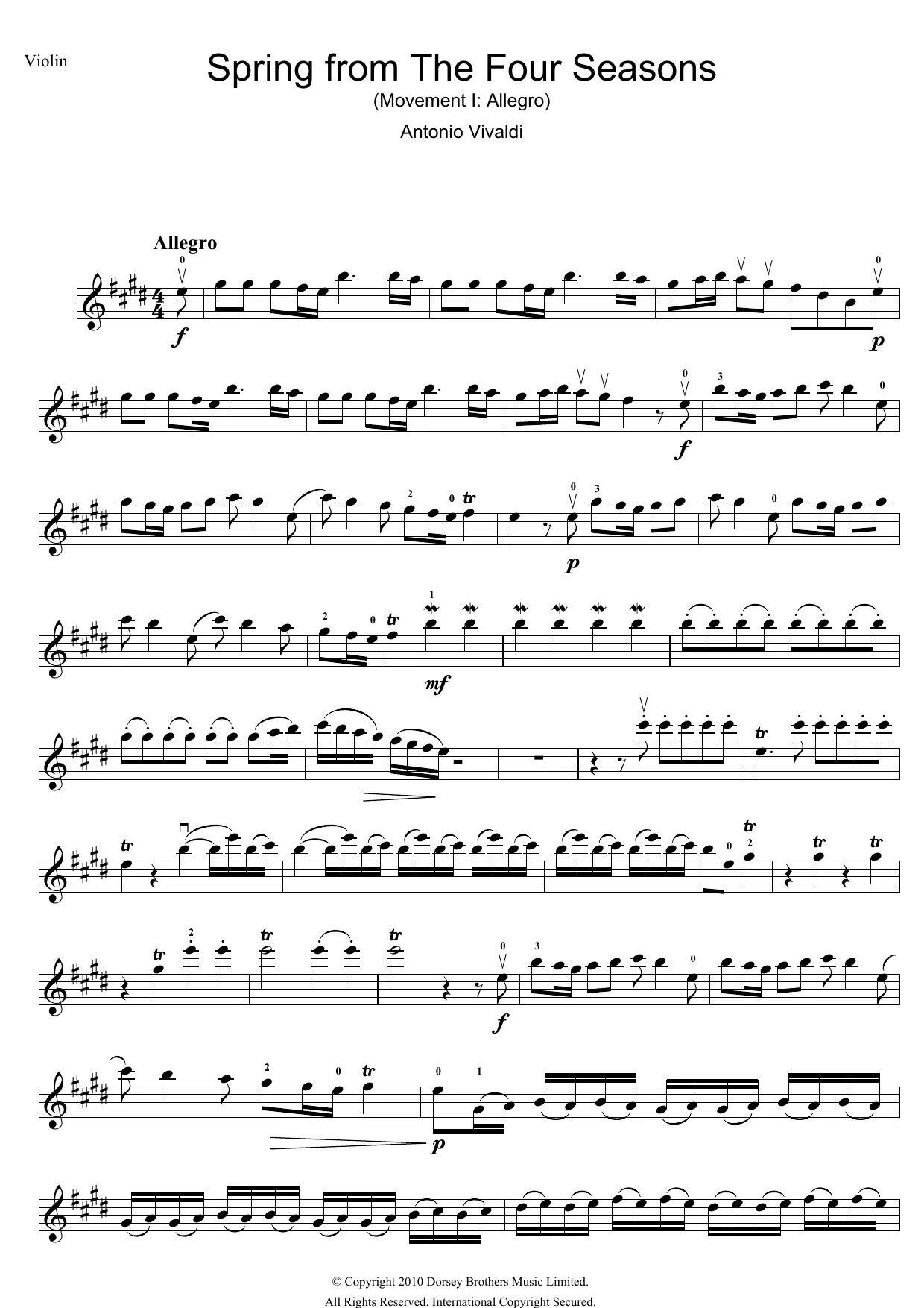 Spring vivaldi. Vivaldi spring ноты. vivaldi spring ноты флейта. ванзо андрео spring ноты.