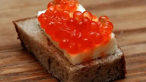 Икра с маслом