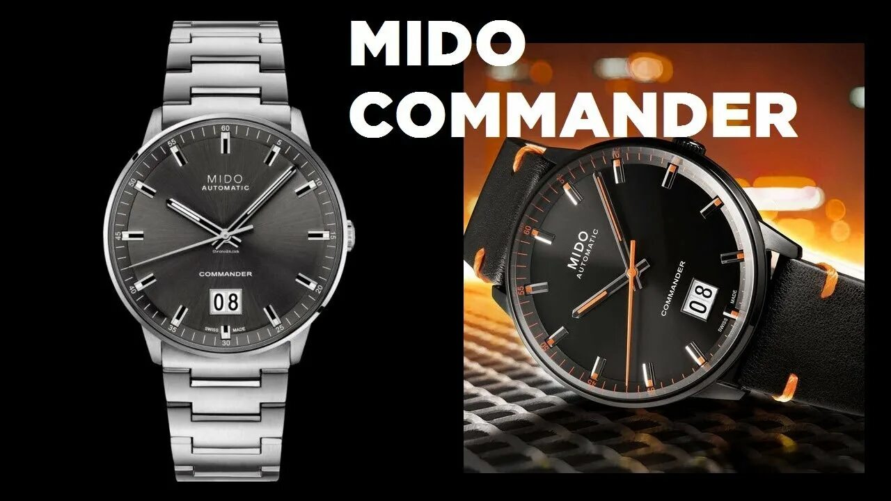 Mido big date. Mido commander big date caliber 80. наручные часы mido m021.431.11.061.01. mido m026.430.44.061.00. mido commander shade.