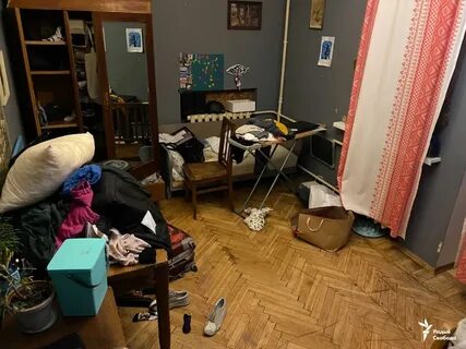 Дом после обыска