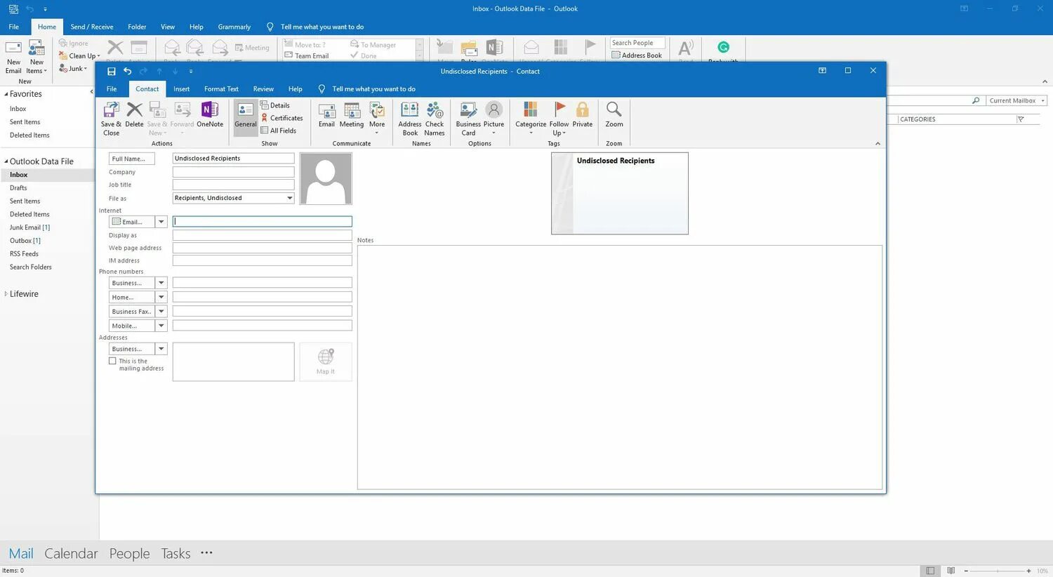 Recipient status to. Outlook 2025. outlook address book. outlook how view recipient mail. check names outlook.