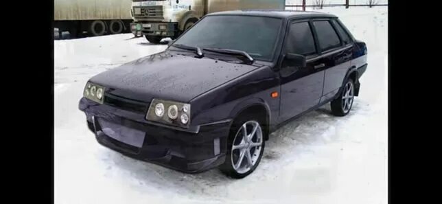 Вот такая она была. - Lada 21099, 1,8 л, 1999 года тюнинг DRIVE2