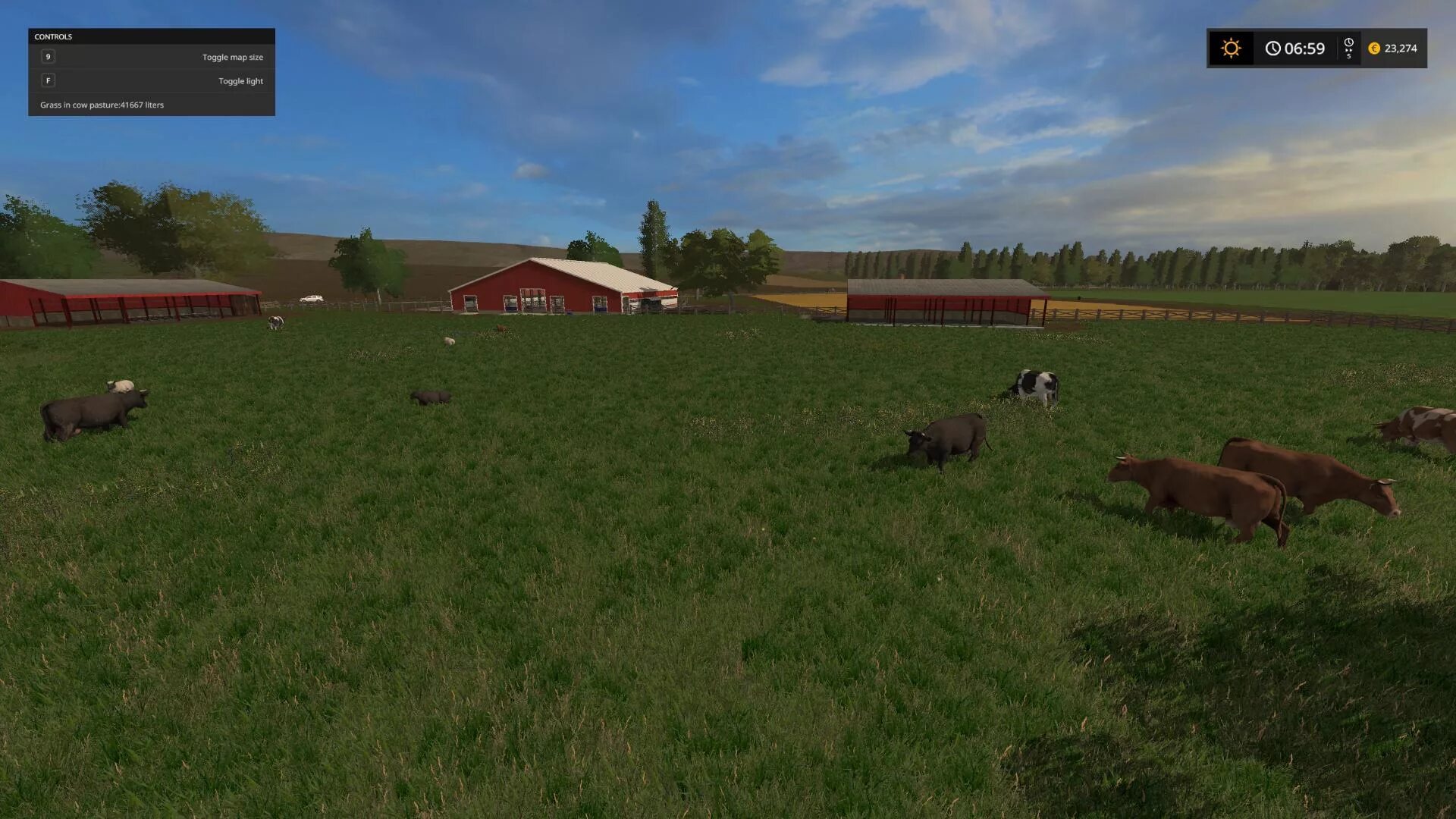Farming simulator 22 животные.