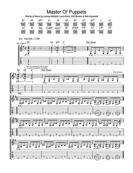 Электрогитары Master of Puppets Tab. Металлика Master of Puppets табы. Master of Puppets Tabs Guitar. Metallica Master of Puppets табы для гитары акустика.