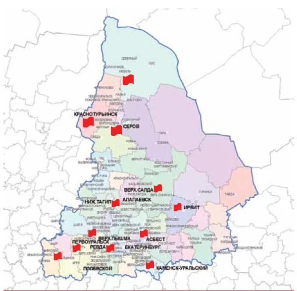 Сколько аэс в свердловской области. Карта заводов Свердловской области. Тюрьмы в Свердловской области на карте. Карта Свердловской области. Промышленные центры Свердловской области.