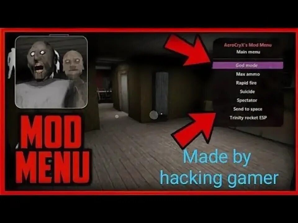 Granny hacker mod menu