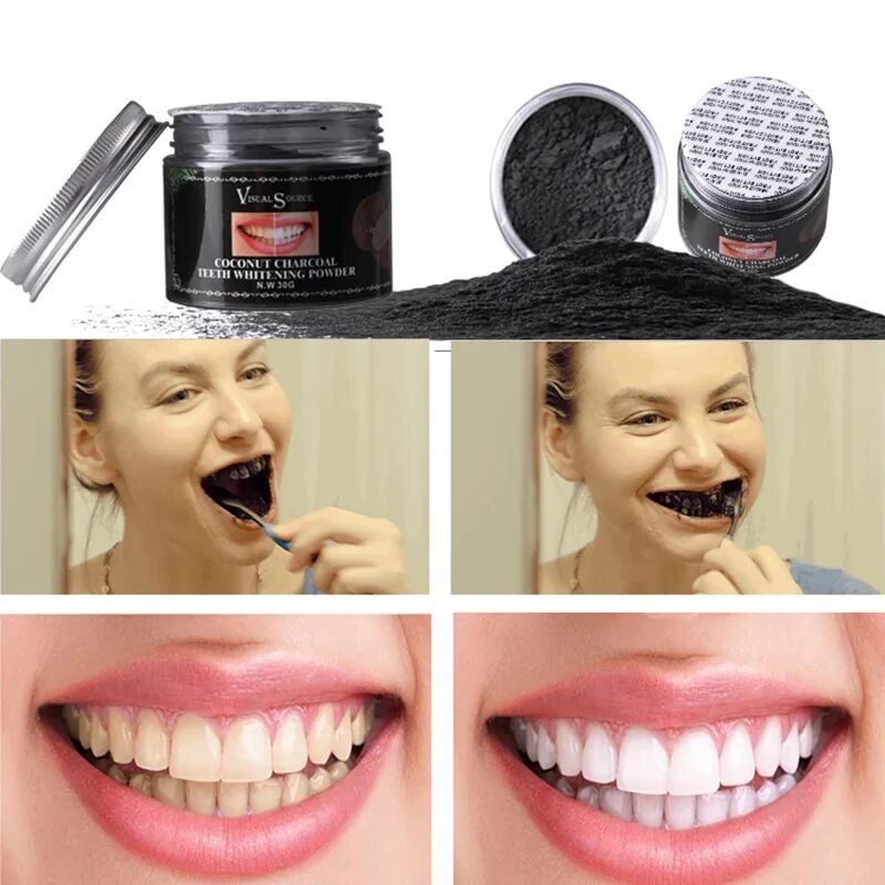 Bamboo Charcoal Tooth Powder. Отбеливание зубов. Зубная паста для отбеливания зубов. Отбеливание зубов активированным углем.