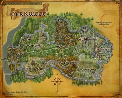 Lotro mirkwood map