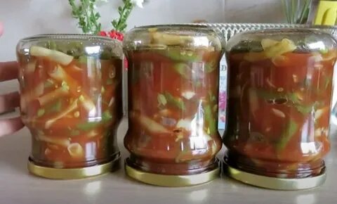 Фасоль в томатном соке на зиму