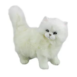 Мягкая игрушка кошка белая