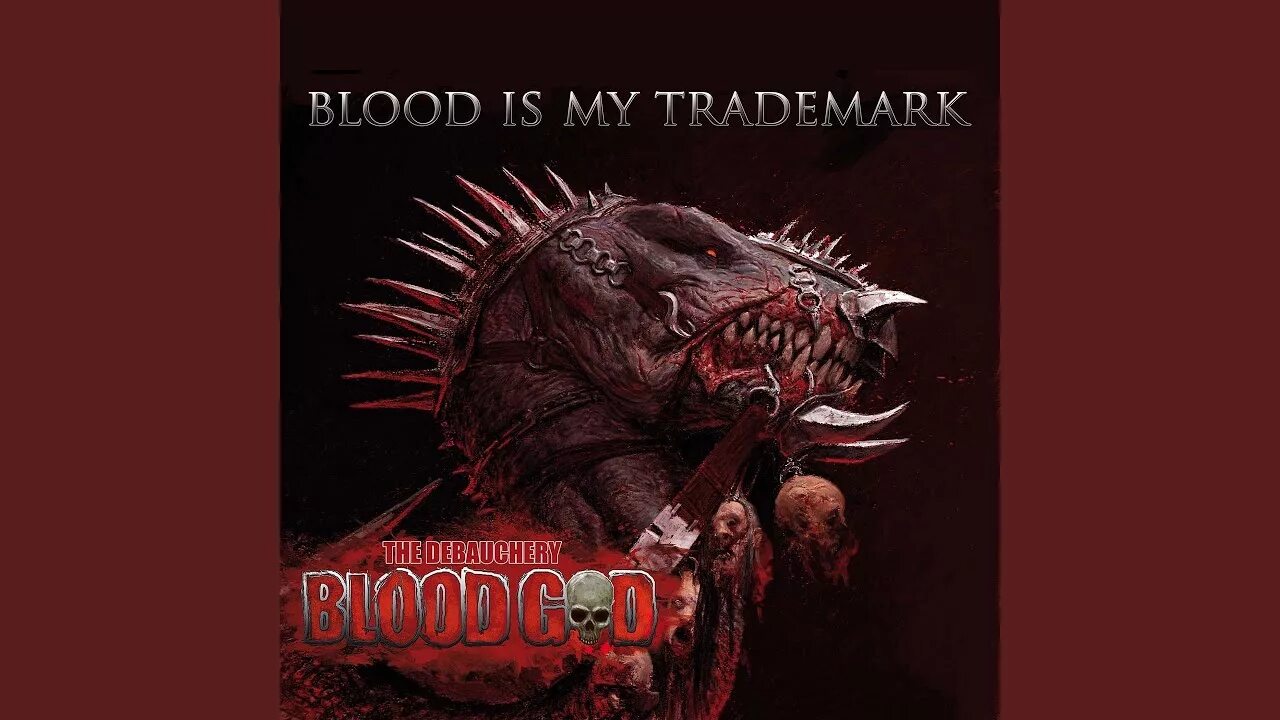 Обои на телефон Blood God. My god of debauchery