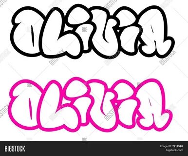 Name Olivia Graffiti Style Funny Image & Photo Bigstock 