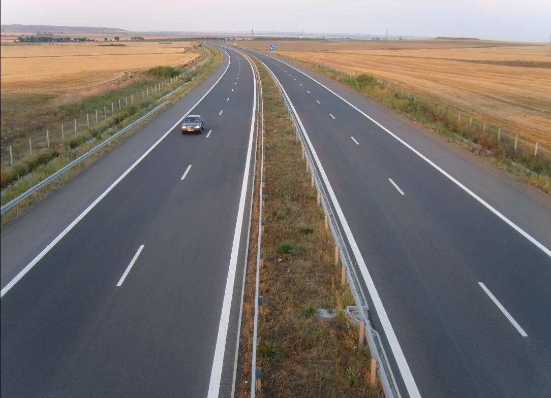 Автострада Европа Западный Китай. Дорога в Казахстан. Трасса. Автомобильные дороги.