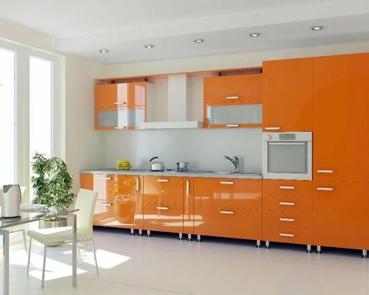 Оранжевая кухня. Кухни оранжевого цвета. Кухонные гарнитуры оранжевого цвета. Оранжевая глянцевая кухня. Купить кухню видео