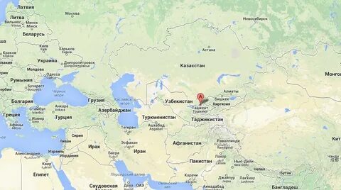 Где ташкент на карте
