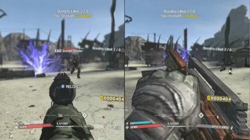 Как играть на одном экране xbox. Borderlands Xbox 360 Split Screen. Игры на Xbox 360 Split Screen. Сплит скрин игры на Xbox 360. Раздельный экран.