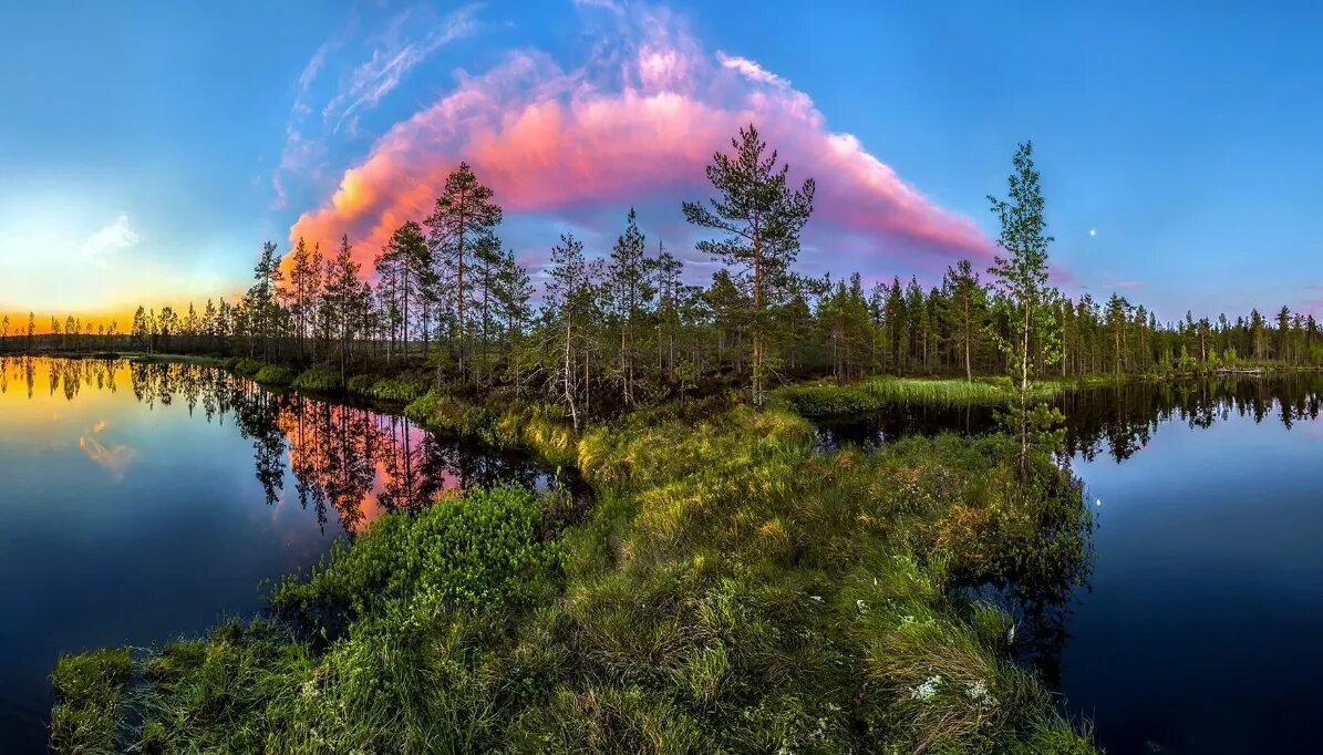 Фёдор Лашков Карелия. Озеро каркунлампи Карелия.