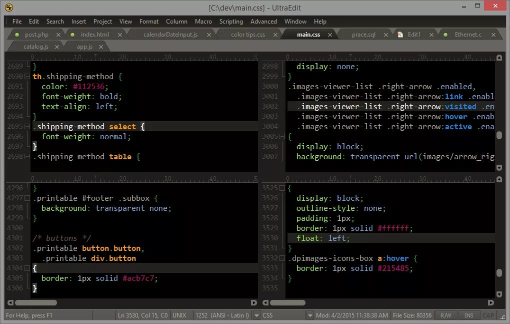 Git editor