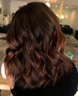 окрашивание волос для брюнеток 2024