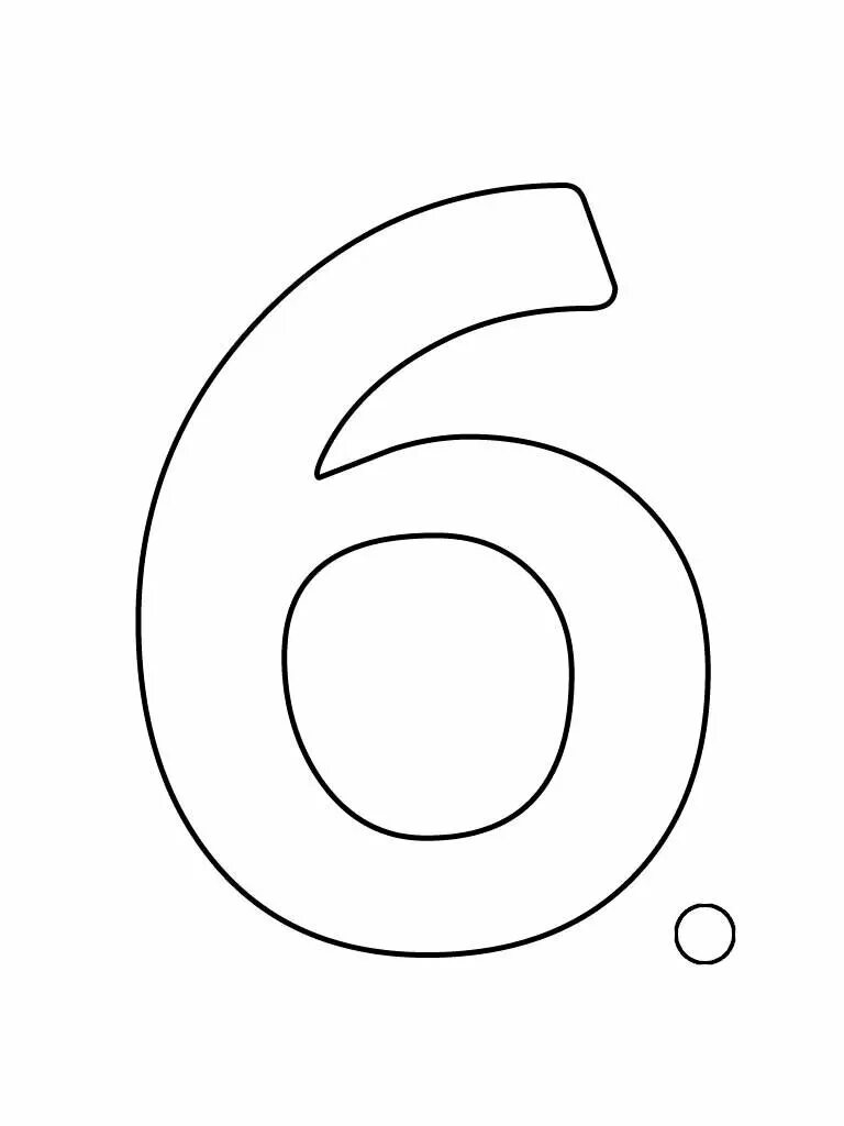 печатная цифра 6. цифра 6 печать. цифра 6 раскраска. цифра 6 печать. цифра 6 контур.