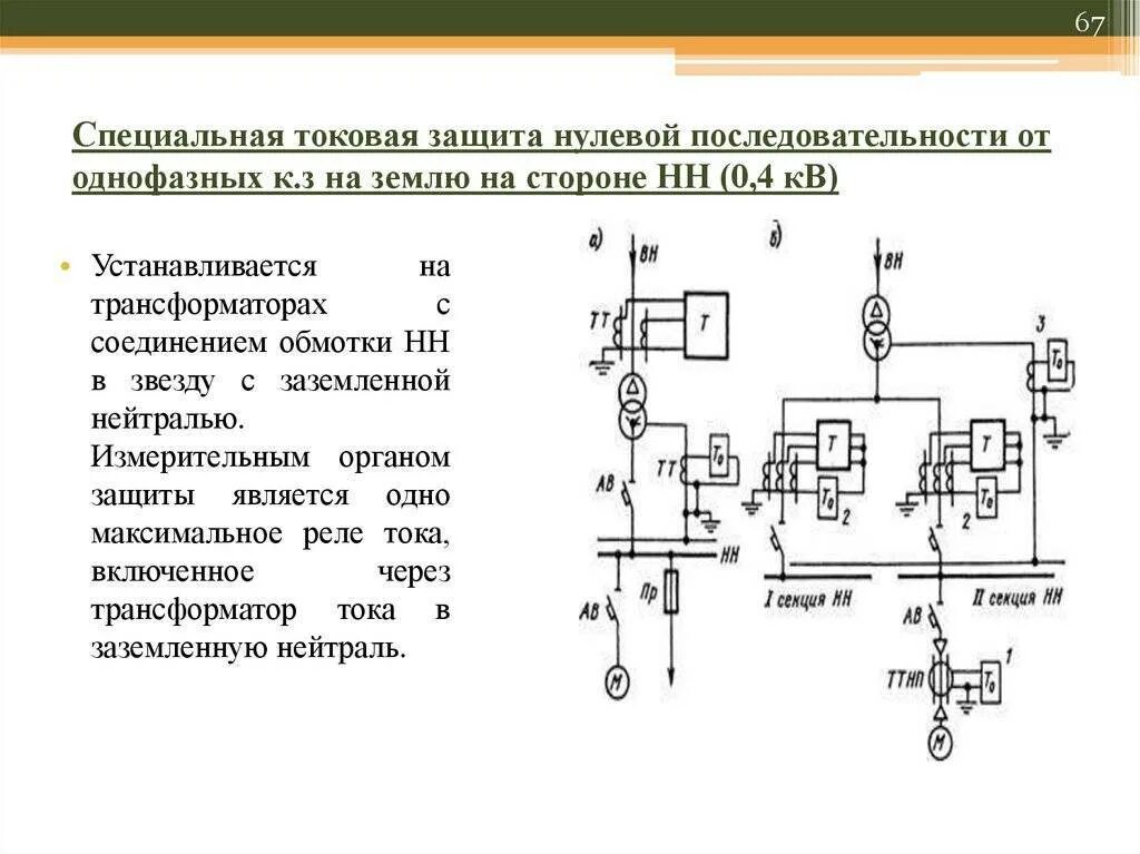 Защита нулевой последовательности. 2 ступенчатые токовые защиты трансформатора схема. схема защиты трансформатора 10/0.4 кв. принцип действия максимальной токовой защиты на схеме. токовая защита нулевой последовательности трансформатора схема.