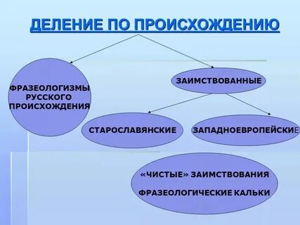 Источники фразеологизмов 6 класс конспект урока