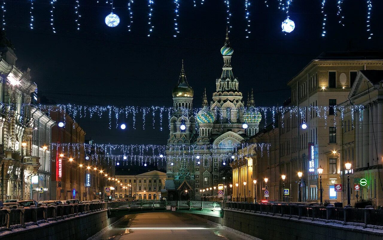 Санкт-Петербург. Новогодний Санкт-Петербург. Рождественский СПБ. Питер ночью. Спб нов ру