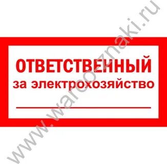 Ответственный за электрохозяйство 2023