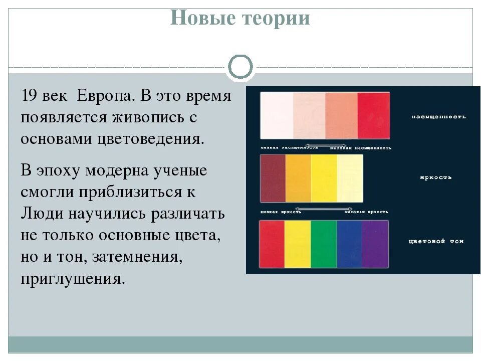 Что обозначает серый цвет. Основы цветоведения в живописи. лекция основы цветоведения. основы цвета. физические основы цветоведения.
