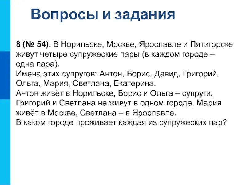 В одном доме живут четыре друга. В Норильске Москве Ярославле и Пятигорске живут четыре супружеские. В Норильске Москве Ярославле и Пятигорске живут. В Норильске Москве Ростове Пятигорске живут четыре супружеские пары. В Норильске Москве Ростове и Пятигорске живут четыре.