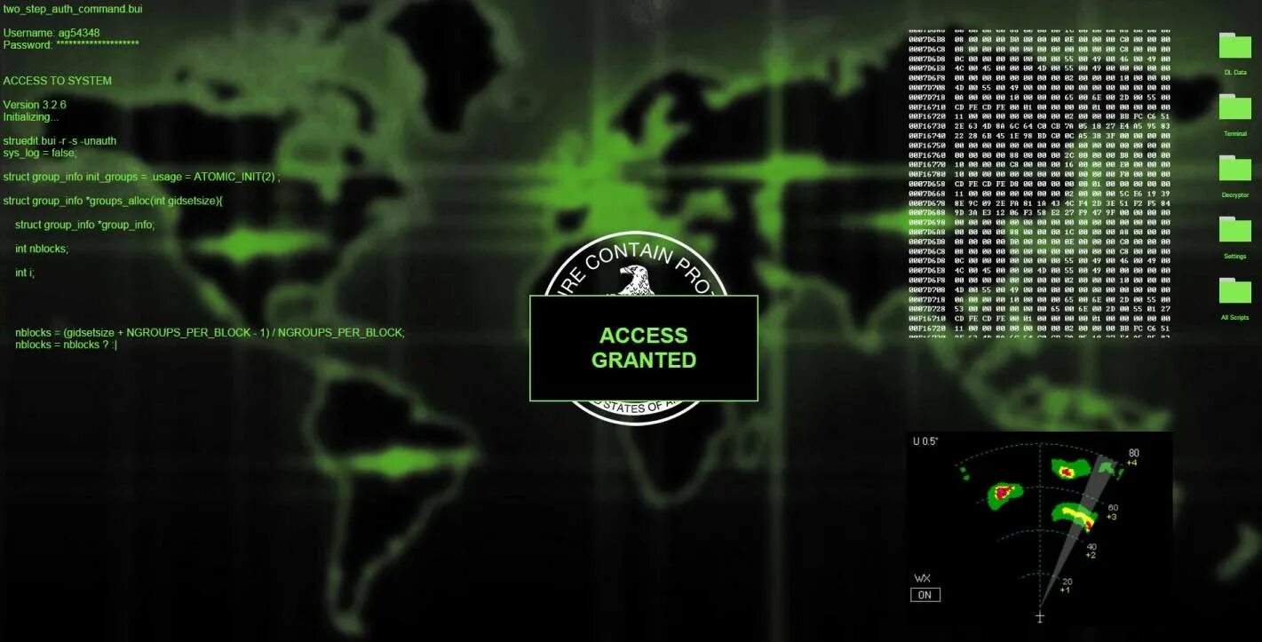 Access granted. Почувствуй себя хакером. access granted хакеры. хакер тайпер.