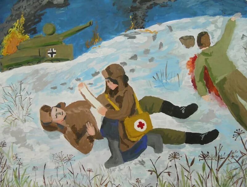 Рисунок подвиг народа в великой отечественной войне. Рисунки на военную тему. Детские рисунки на военную тему.