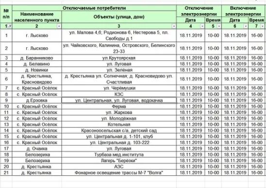 Расписание красный электрик