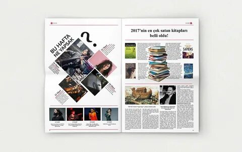 Kültür Sanat Newspaper Design. 