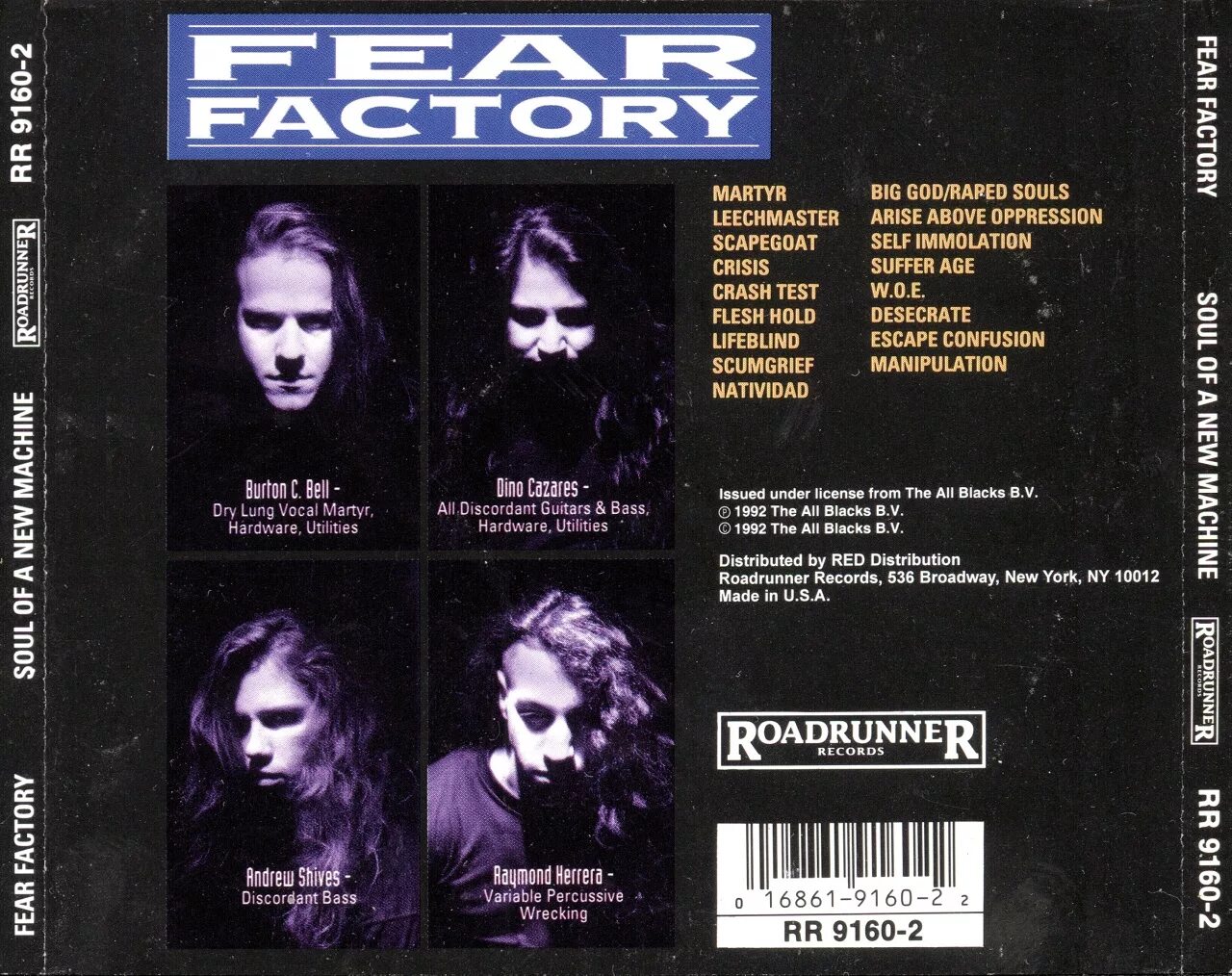 Fear factory перевод. Fear factory soul of a new machine 1992. fear factory demanufacture 1995. 1992 - soul of a new machine. scumgrief fear factory.