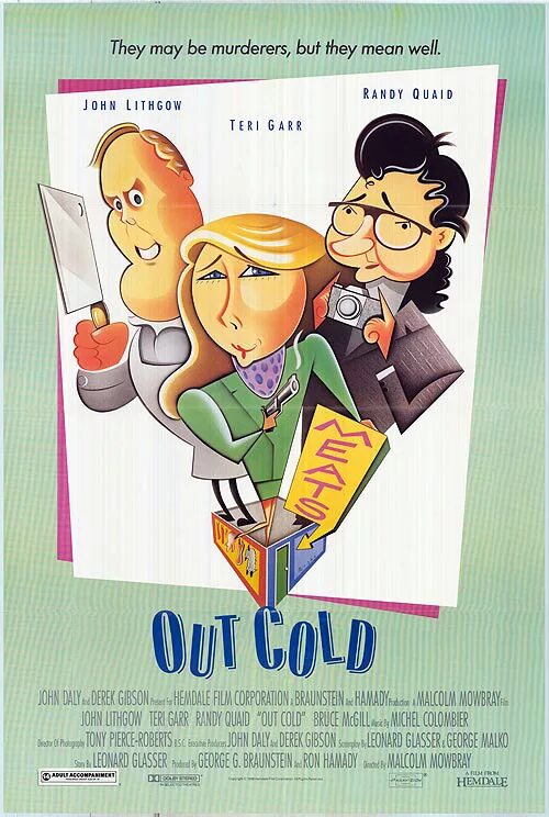 Go out cold. Out cold 1988 постер. постер фильма замёрзший  out cold (1988). out cold фильм. out cold.