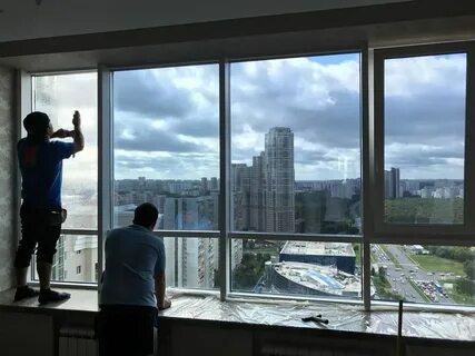 Зеркальная пленка на окна от соседей