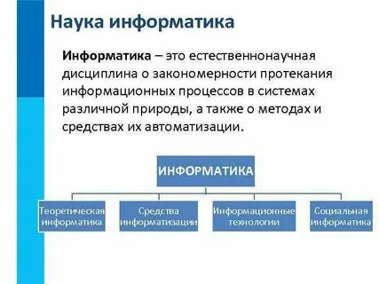 Наука как информационный процесс